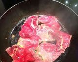 簡単　牛だけの牛丼、忙しい人に作り方1写真
