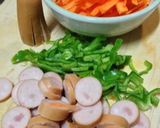 チーズこってりナポリタン♫作り方1写真
