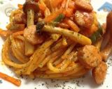 チーズこってりナポリタン♫作り方8写真
