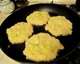 焼きネギ香ばしモチモチ日本のチヂミ作り方7写真