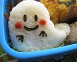 ハロウィンのおにぎり弁当（キャラ弁）作り方7写真