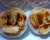 リメイク⋆卵焼きと玉葱の焼肉たれトースト作り方3写真
