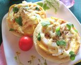 リメイク⋆卵焼きと玉葱の焼肉たれトースト作り方5写真