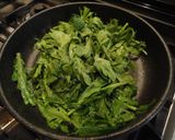 超簡単っ！！春菊のごま油炒め★もう一品に作り方3写真