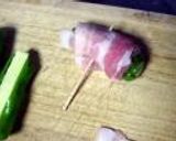 お子ちゃまでも食べれる！？しし唐のチーズ肉巻き＆サッパリ梅タレ作り方8写真