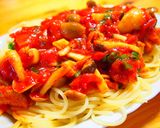 鶏肉ときのこのトマト煮込み♪作り方6写真