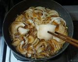 簡単、時短！フライパンですき煮☆作り方3写真