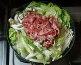 簡単、時短！フライパンですき煮☆作り方5写真