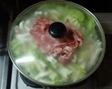 簡単、時短！フライパンですき煮☆作り方6写真