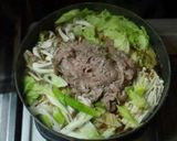 簡単、時短！フライパンですき煮☆作り方7写真
