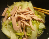 ◇魚ニソで◇　簡単♡白菜のクリーム煮作り方5写真