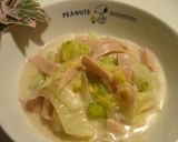 ◇魚ニソで◇　簡単♡白菜のクリーム煮作り方7写真