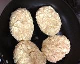 ヘルシー@とろり豆腐チーズinハンバーグ作り方10写真