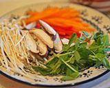 鮭のお酢ときのこ野菜のタップリあん☆作り方3写真