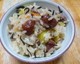 母の味　蒸し器で本格　五目おこわ秋味作り方10写真