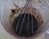 マクロビ☆胡桃とレーズンのココアケーキ☆作り方3写真