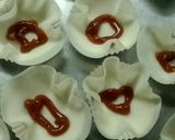 餃子の皮でミニピザ♪作り方3写真