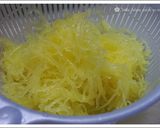 そうめんかぼちゃの茹で方作り方4写真