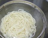 手打ちうどんで釜揚げシチューうどん作り方3写真
