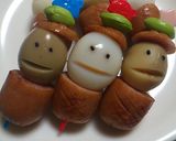 お弁当に♪ウインナー星人★☆★作り方7写真