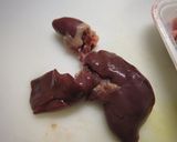 鶏ココロの串焼き☆心臓下処理作り方1写真