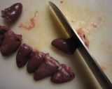 鶏ココロの串焼き☆心臓下処理作り方3写真