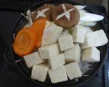 パパの野菜たっぷり寄せ鍋作り方3写真