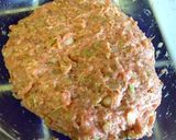 豚挽肉でキャベツとチーズ入りミートローフ作り方3写真