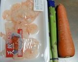 人参とアスパラ、秋っぽい蒸し野菜たち?作り方1写真