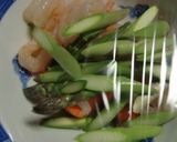 人参とアスパラ、秋っぽい蒸し野菜たち?作り方3写真