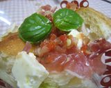 ドイツ風　生ハム・野菜のジャーマンサンド作り方4写真