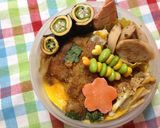 お弁当に♬オクラのお花✿海苔とチーズで作り方7写真