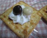 ホイップクリーム・クラッカー・ジャム作り方3写真