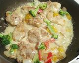 ➏☆チキンソテーグリーンカレー風味☆➏作り方7写真