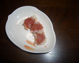 ほんのりピンク✿梅ご飯作り方2写真