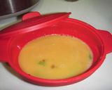 お弁当用☆巻かないだし巻き卵作り方2写真