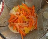 豚肉の野菜巻三色ソース作り方2写真