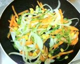イカと野菜のチリソース炒め作り方3写真