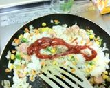 ウインナーマヨライス作り方4写真