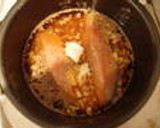 秋鮭とトウモロコシの炊き込みご飯作り方3写真
