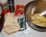 チーズめんたいじゃがバーグ作り方1写真