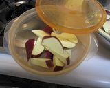 さつまいもと豚肉の炒め煮作り方3写真