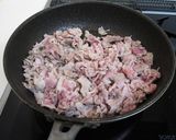 さつまいもと豚肉の炒め煮作り方9写真