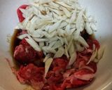 牛肉とゴボウのしぐれ煮作り方2写真