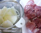 シンプル親子とじ作り方1写真