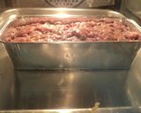 ゆで卵と野菜入りミートローフ作り方7写真