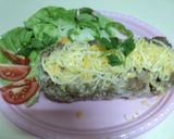 ゆで卵と野菜入りミートローフ作り方8写真