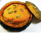 ハロウィン☆カボチャ丸ごとケーキ！作り方5写真