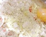 お肉少なめでOK!ボリュームハンバーグ作り方3写真