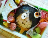 キャラ弁♡ ゲゲゲの鬼太郎♪作り方9写真